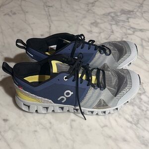On Running cloud x shift - Blue, Yellow, Gray
